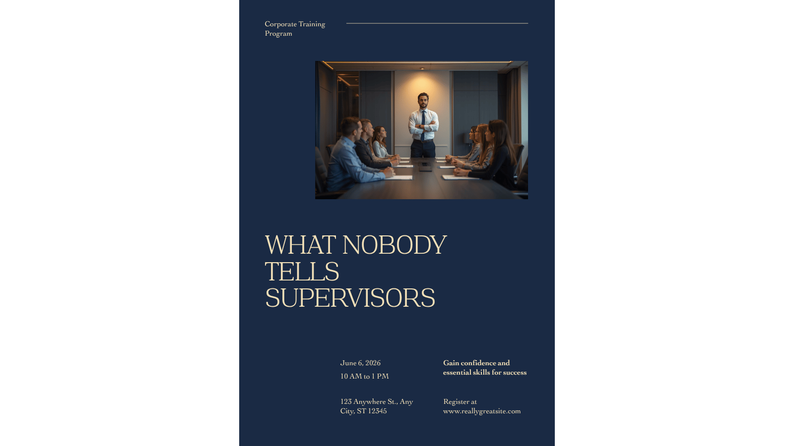 What Nobody Tells New Supervisors Before Their First Day